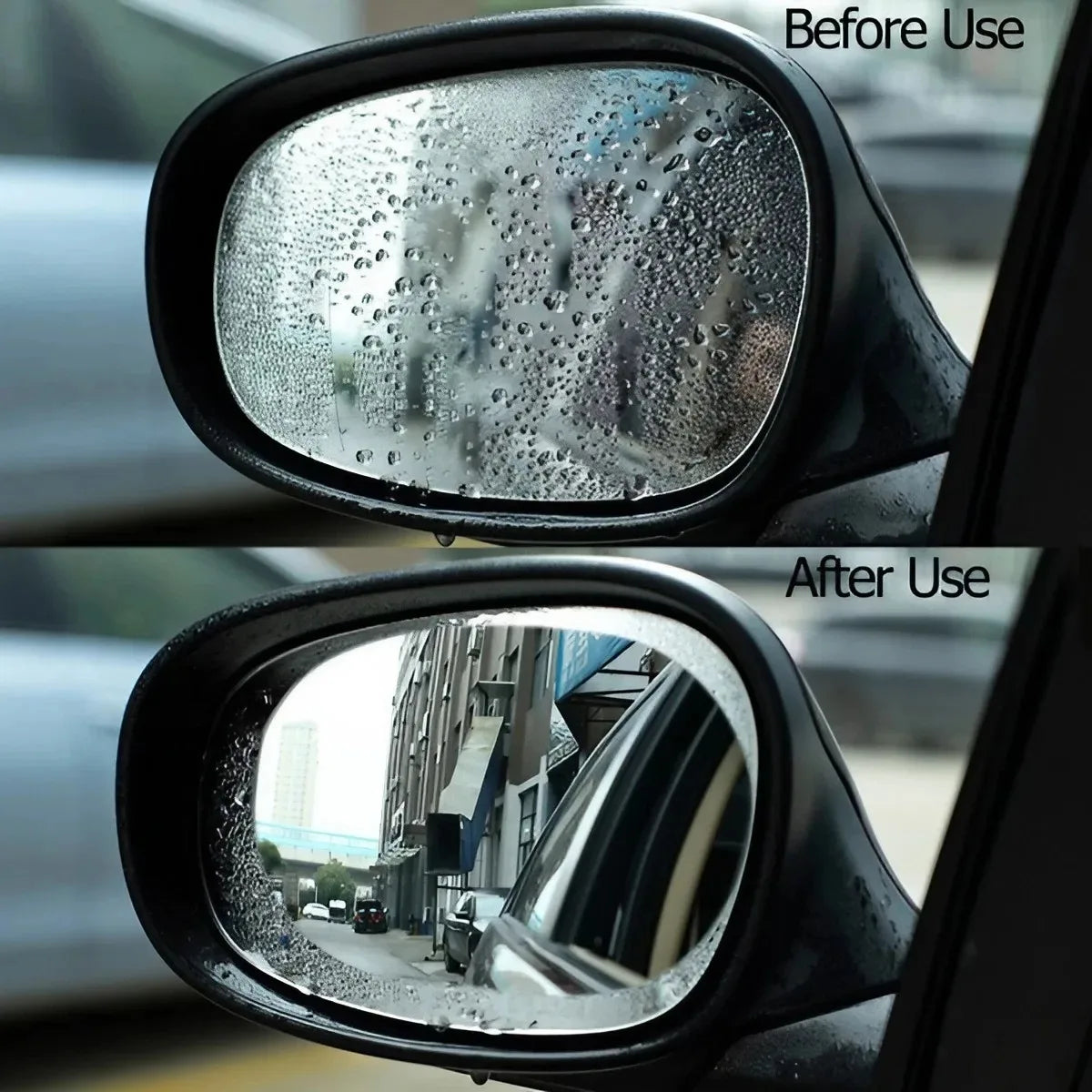 1 Pair/2 Pairs Car Rearview Mirror Rainproof Film, Clear Vision in Rain,