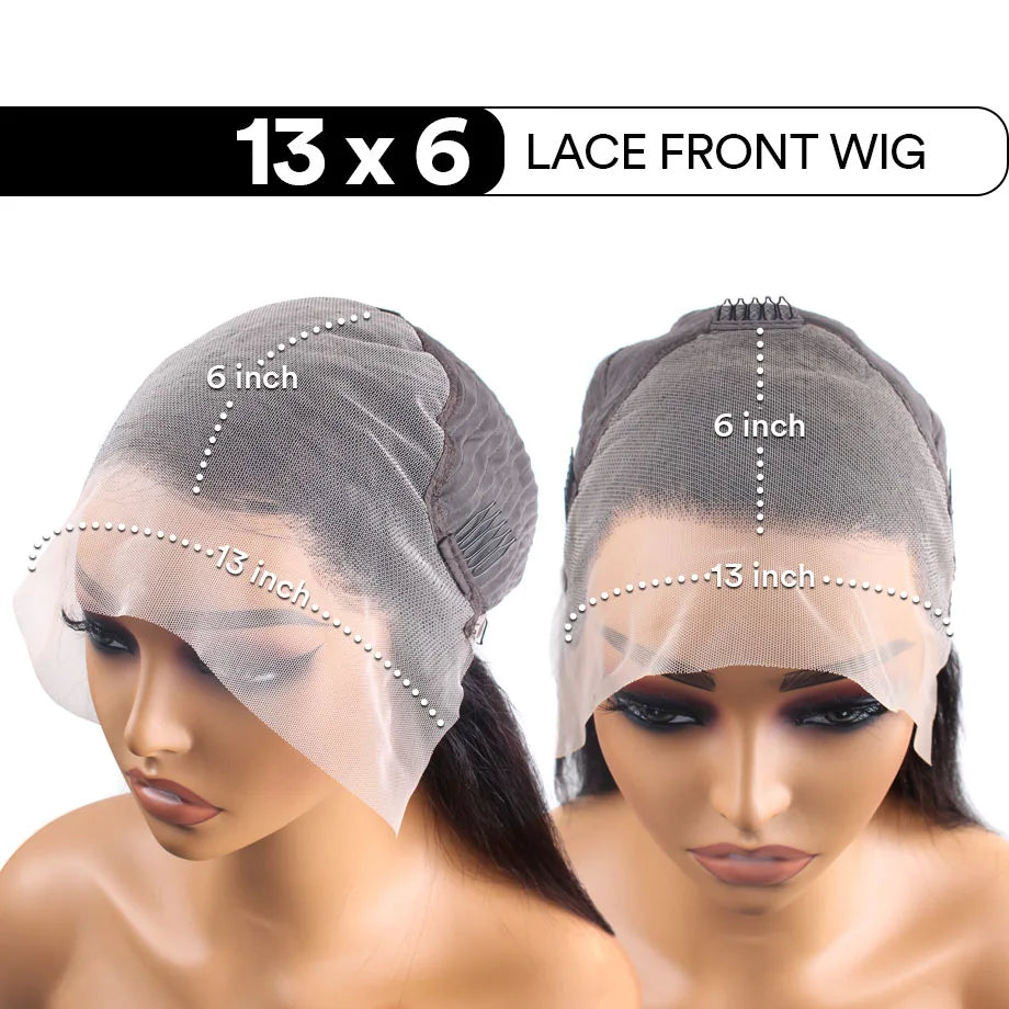 Hd Transparent Curly Highlight 13x6 Lace Frontal Wig Human Hair Deep Wave Blonde