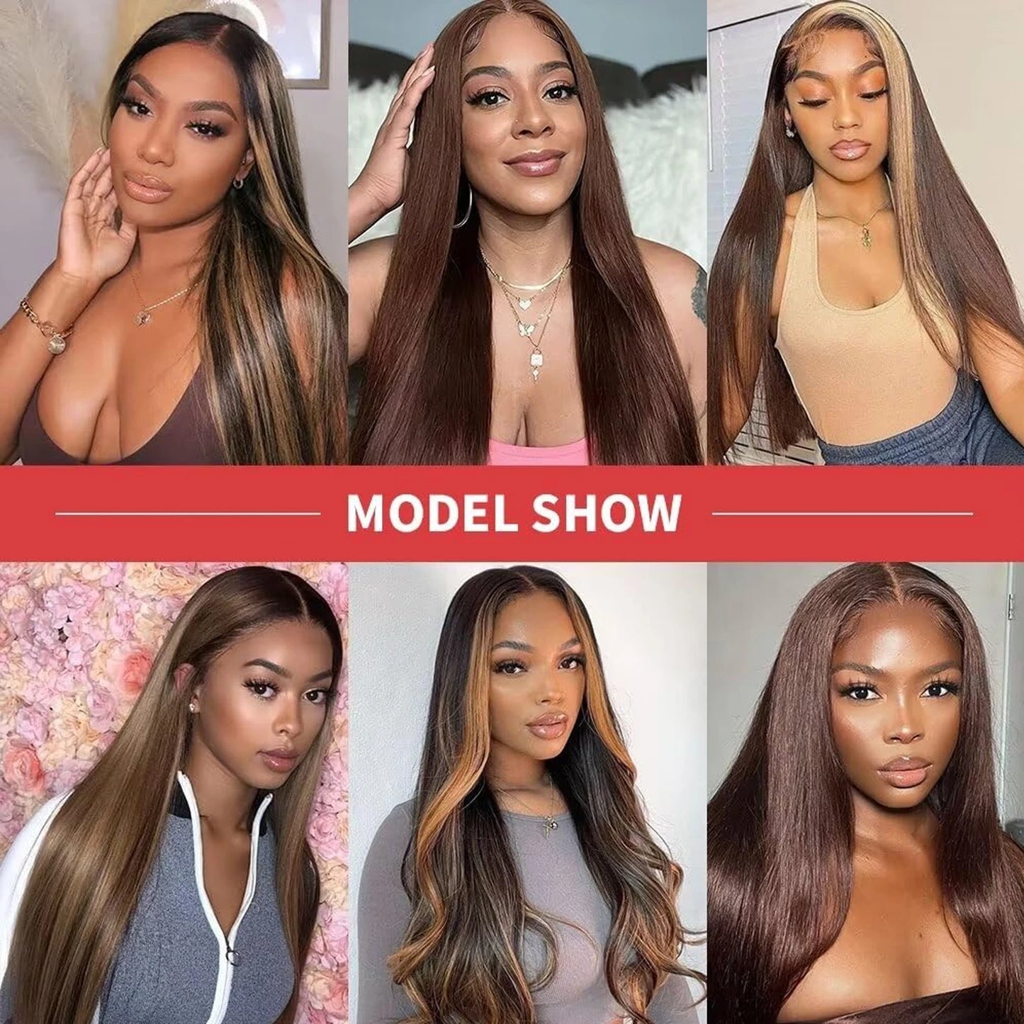 Honey Blonde Straight Clip in Hair Extensions Real Human Hair