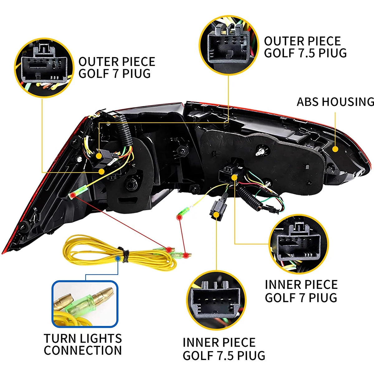Car Lights For VW Golf