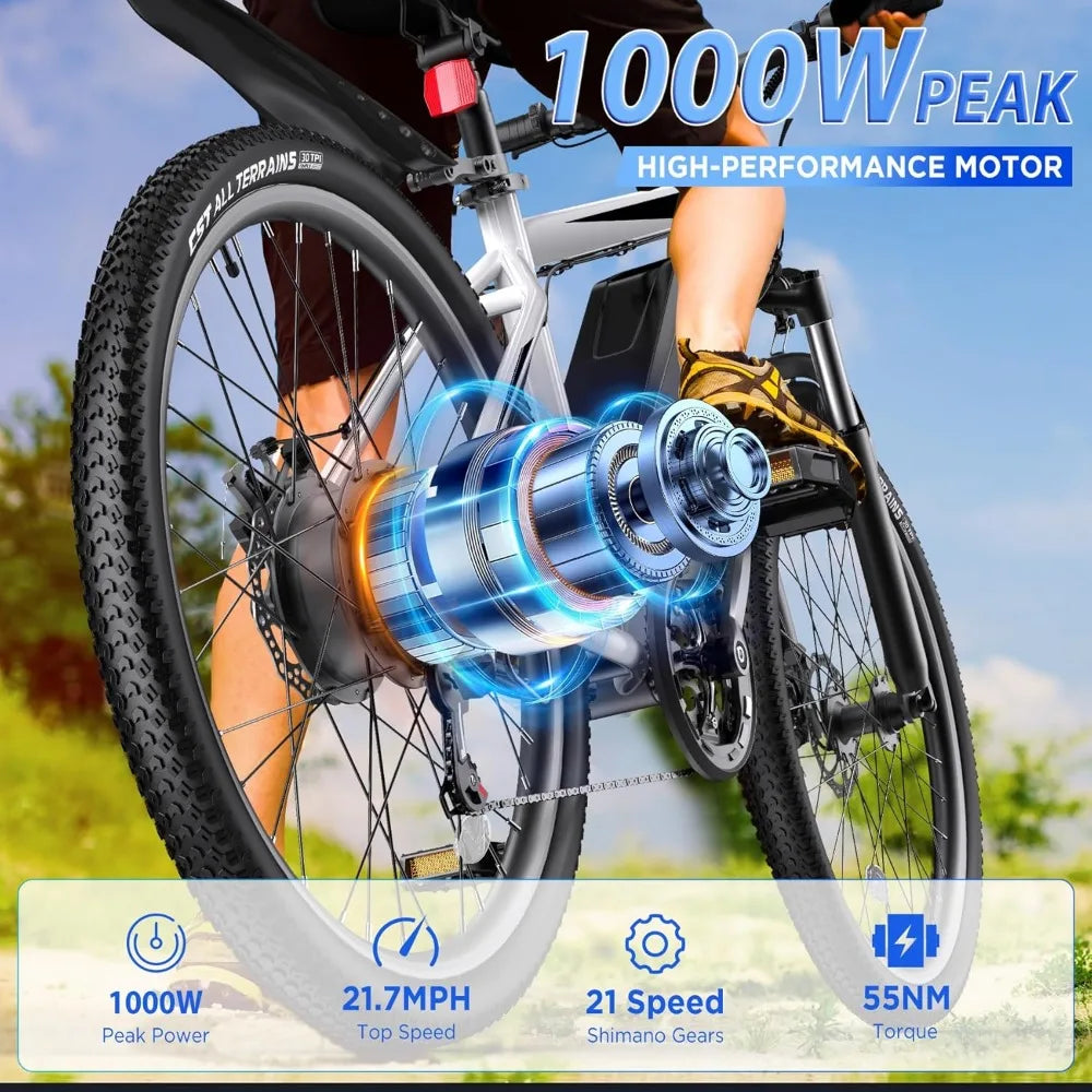 Electric Bike for Adults,26''