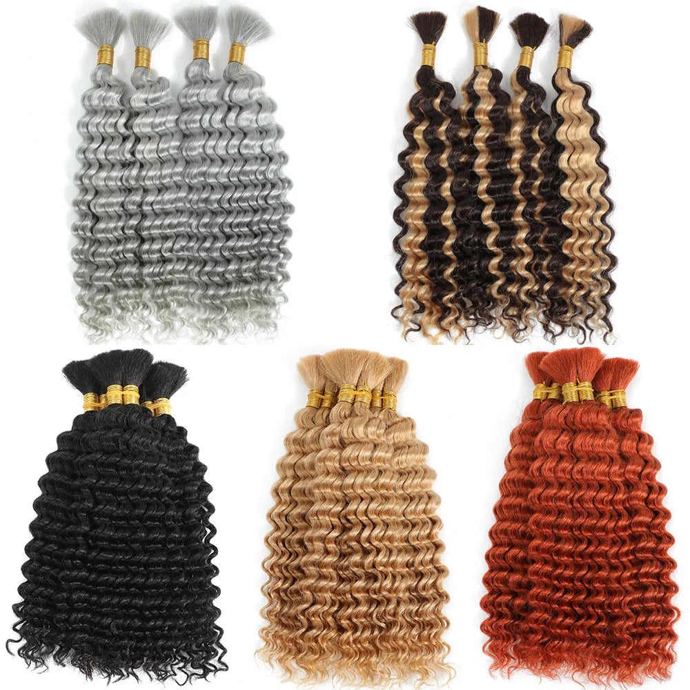 Human Braiding Hair 1 Bundle 20 Inch Human Hair Bundles