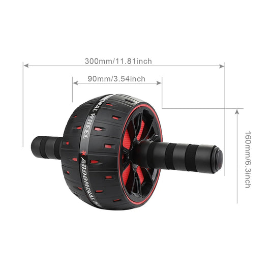 AB Slide ABS Exercise Big Abdominal Wheel Roller Home Non-Slip Training Equipment No Noise Gym