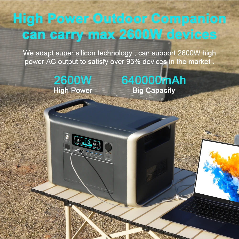 300W 1000W 2000W Portable Power Station Generator Camping Lifepo4 Battery