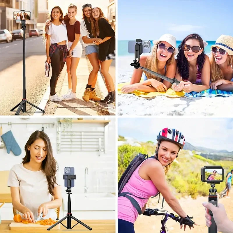 WO C01 Telescopic Selfie Stick Tripod Monopod For Phones