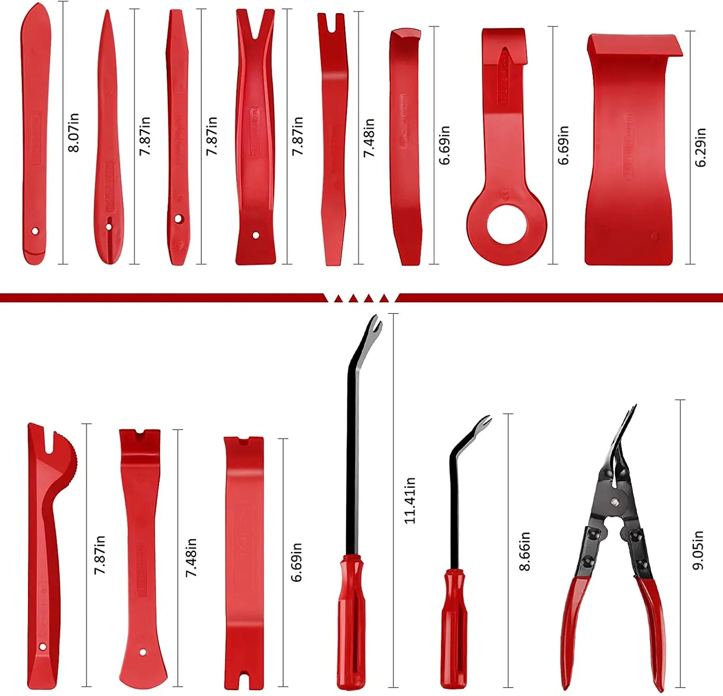 Garage Tools Car Interior Removal Kit Plastic Trim Puller