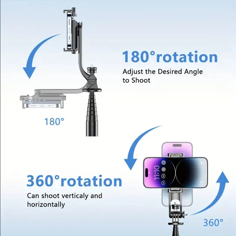 WO C01 Telescopic Selfie Stick Tripod Monopod For Phones