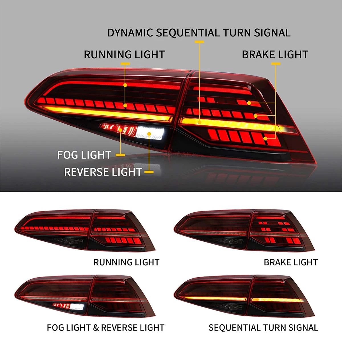 Car Lights For VW Golf